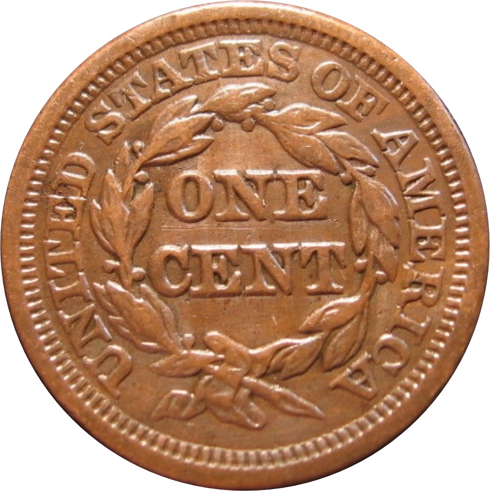 1848-Braided-Large-Cent-#2